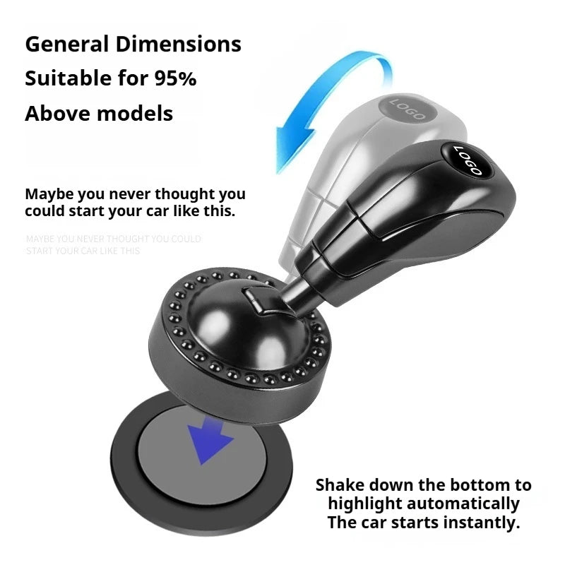 Metal Start Button Lever Joystick Engine Decorative Start Stop Lever for Mazda 2 3 6 5 Atenza CX30 CX90 CX60 CX50 MX30 CX3 CX5