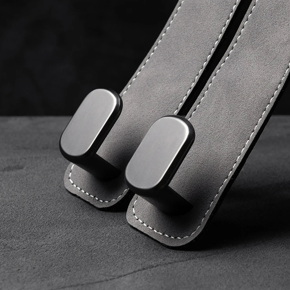 Car Seat Headrest Hook Hanging Dual Hook Interiors Replacement Parts Alloy Hook Hanger Universal Auto Interior Spare Accessories
