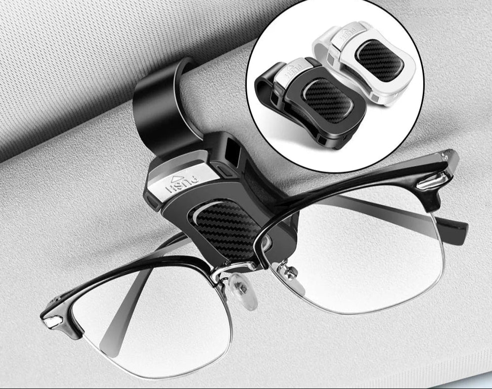 Sunglasses Holder Is Suitable for Car Sunshades Sunglasses Clip Glasses Holder Car Sunshade Accessories Car Interior Storage