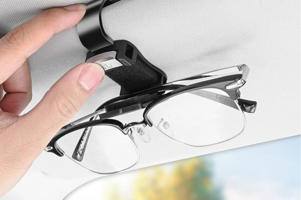 Sunglasses Holder Is Suitable for Car Sunshades Sunglasses Clip Glasses Holder Car Sunshade Accessories Car Interior Storage